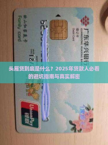 头雁贷是什么贷款平台
