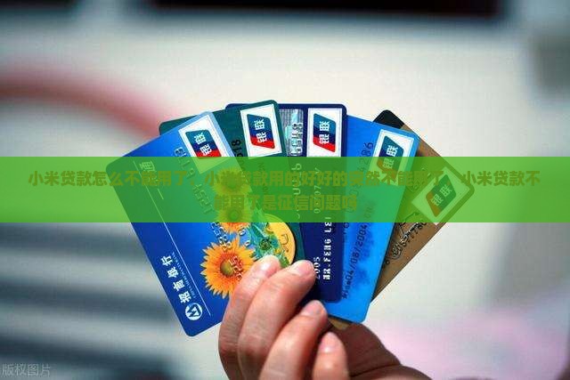 小米贷款怎么不能用了