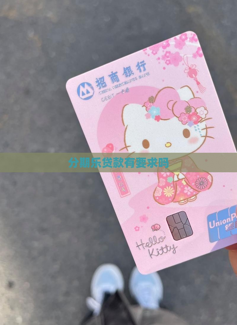 分期乐贷款有要求吗