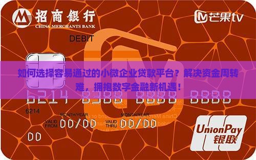 容易通过的小微企业贷款平台