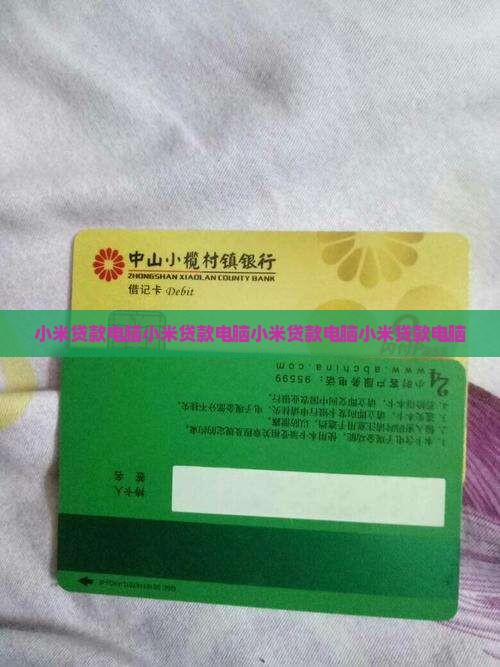 小米贷款电脑