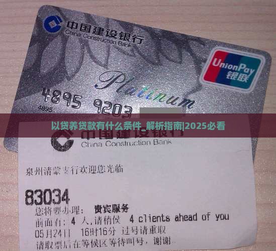 以贷养贷款有什么条件