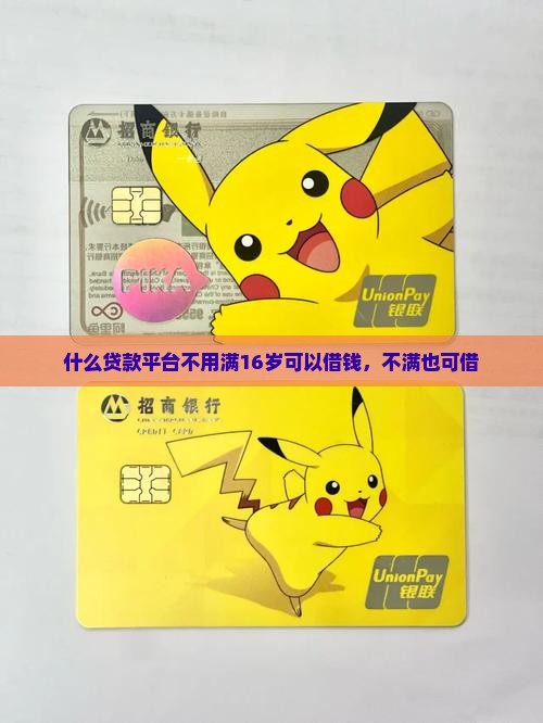 什么贷款平台不用满16岁可以借钱，不满也可借