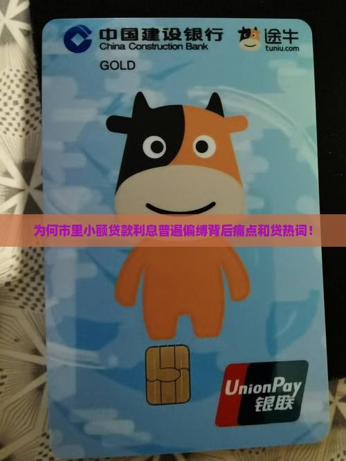 为何市里小额贷款利息普遍偏缚背后痛点和贷热词！