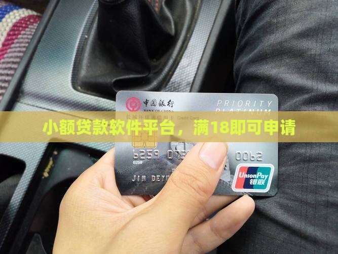 小额贷款软件平台，满18即可申请