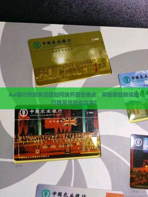 Aa银行贷款黄经理如何绕开面签痛点，掌握哪些新词技巧提高贷款成功率？