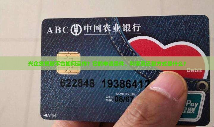 兴企贷贷款平台如何运作？它的申请条件、利率及还款方式是什么？