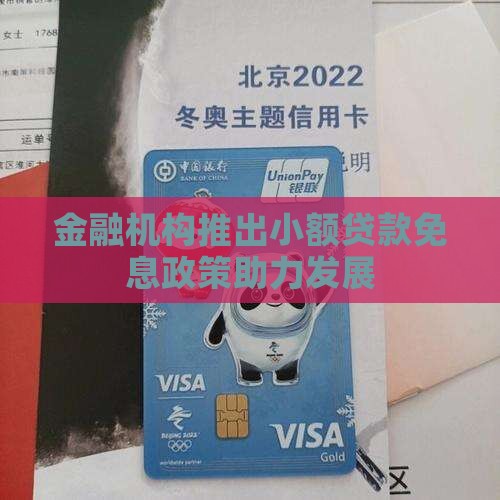 金融机构推出小额贷款免息政策助力发展