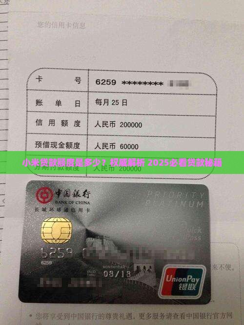 小米贷款额度14万