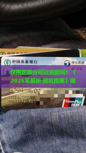 仅用芝麻分可以贷款吗