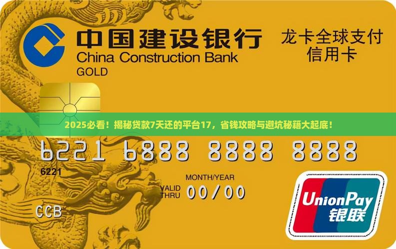 贷款7天还的平台17