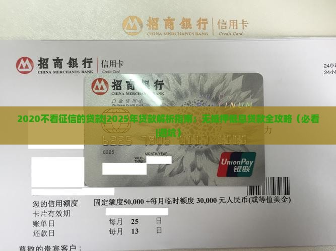 2020不看征信的贷款