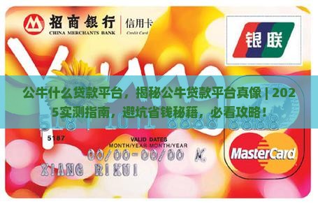 公牛什么贷款平台