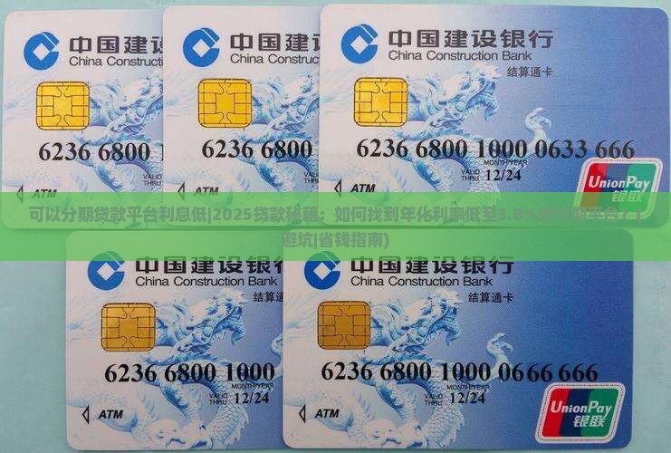可以分期贷款平台利息低