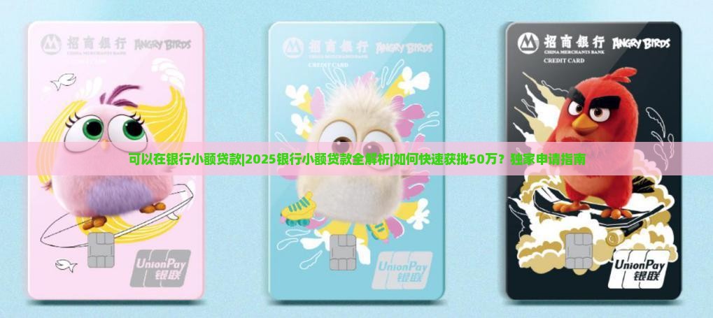可以在银行小额贷款
