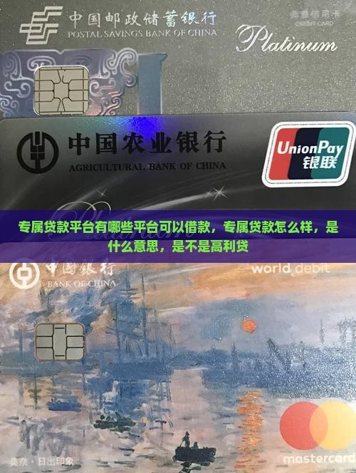 专属贷款平台有哪些
