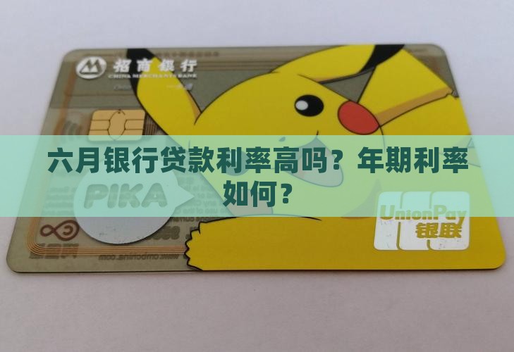 六月信用贷款利率高吗