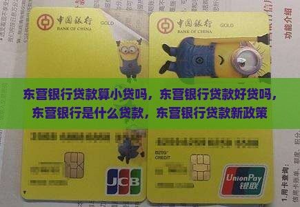 东营银行贷款算小贷吗