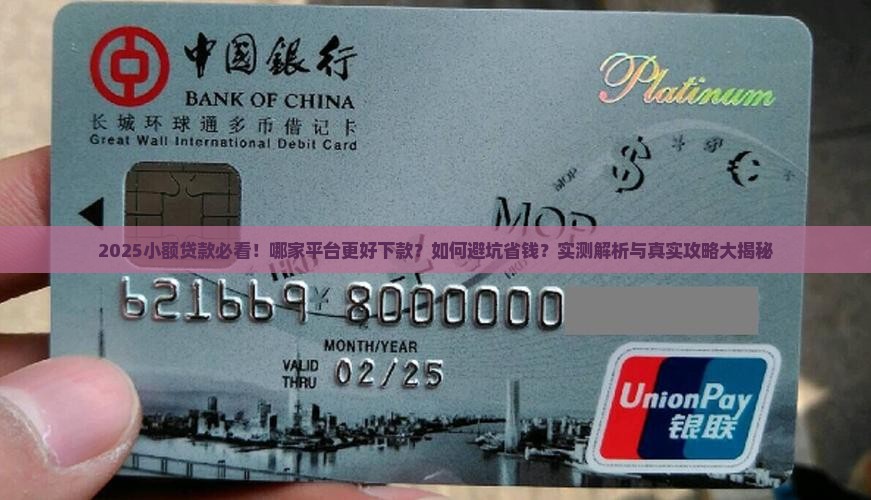小额贷款哪家较好下款