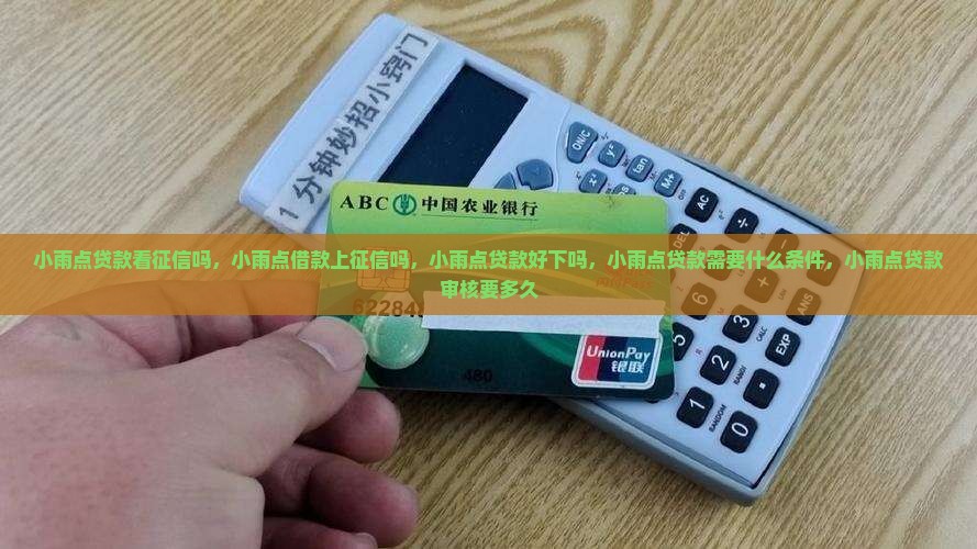小雨点贷款看征信吗