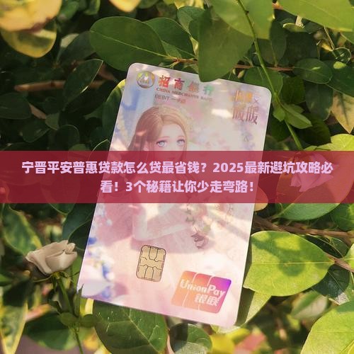 宁晋平安普惠贷款