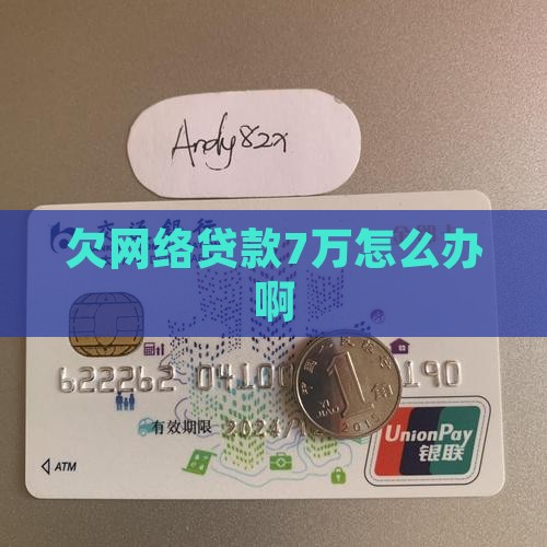 欠网络贷款7万怎么办啊