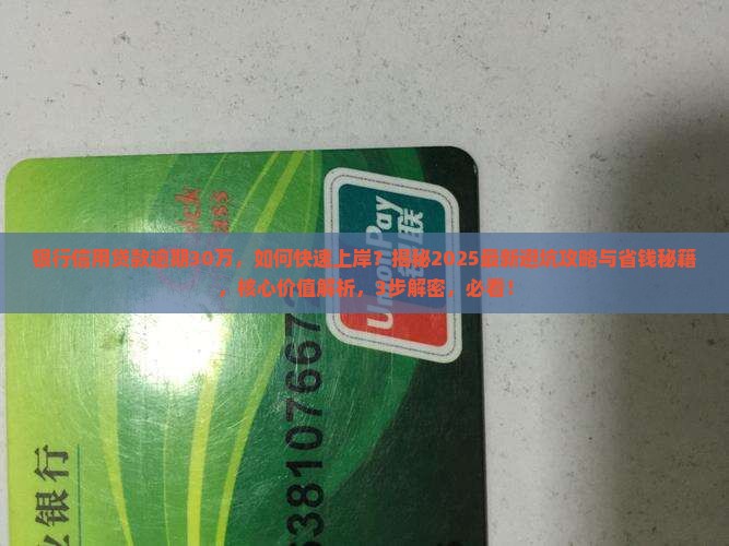 银行信用贷款逾期30万