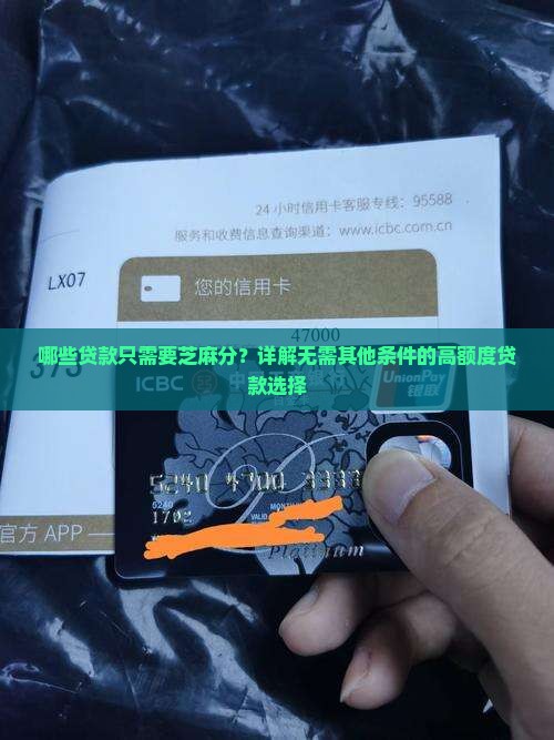 哪些贷款只需要芝麻分