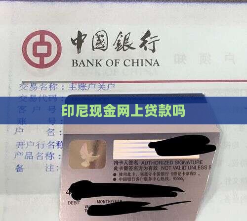 印尼有网上贷款吗