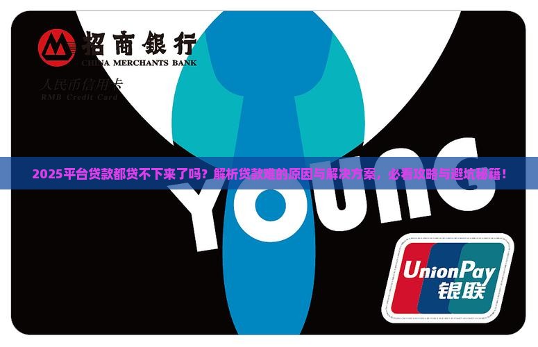 平台贷款都贷不下来了吗