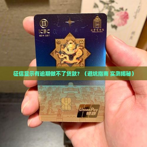 征信显示什么做不了贷款
