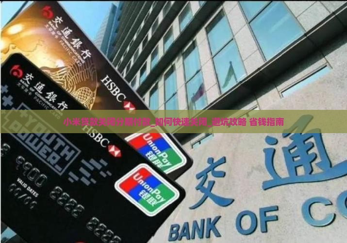 小米贷款关闭分期付款