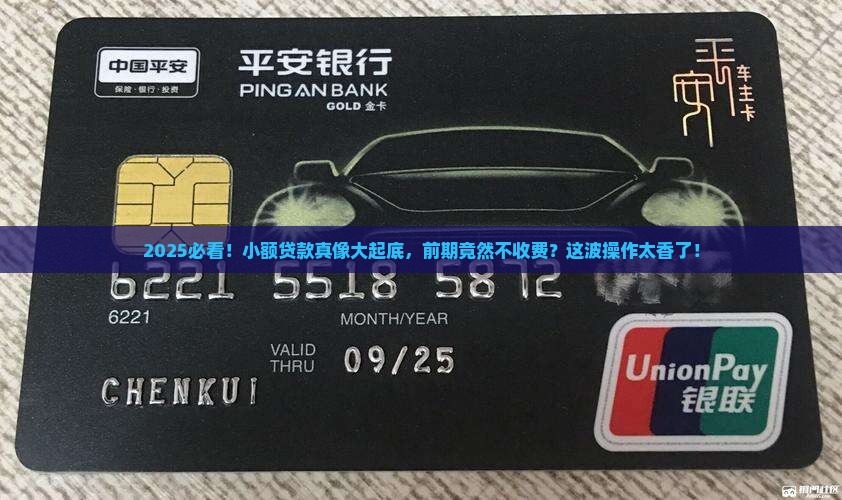 小额贷款前期没有费用
