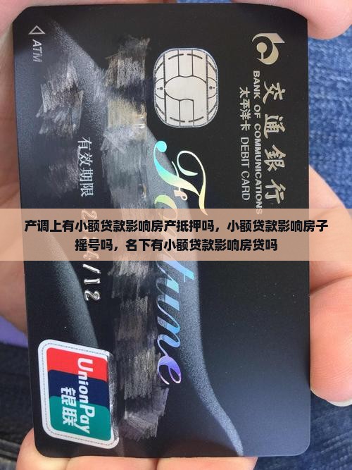 产调上有小额贷款