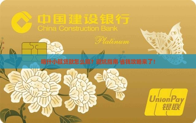 喀什小额贷款处理办法