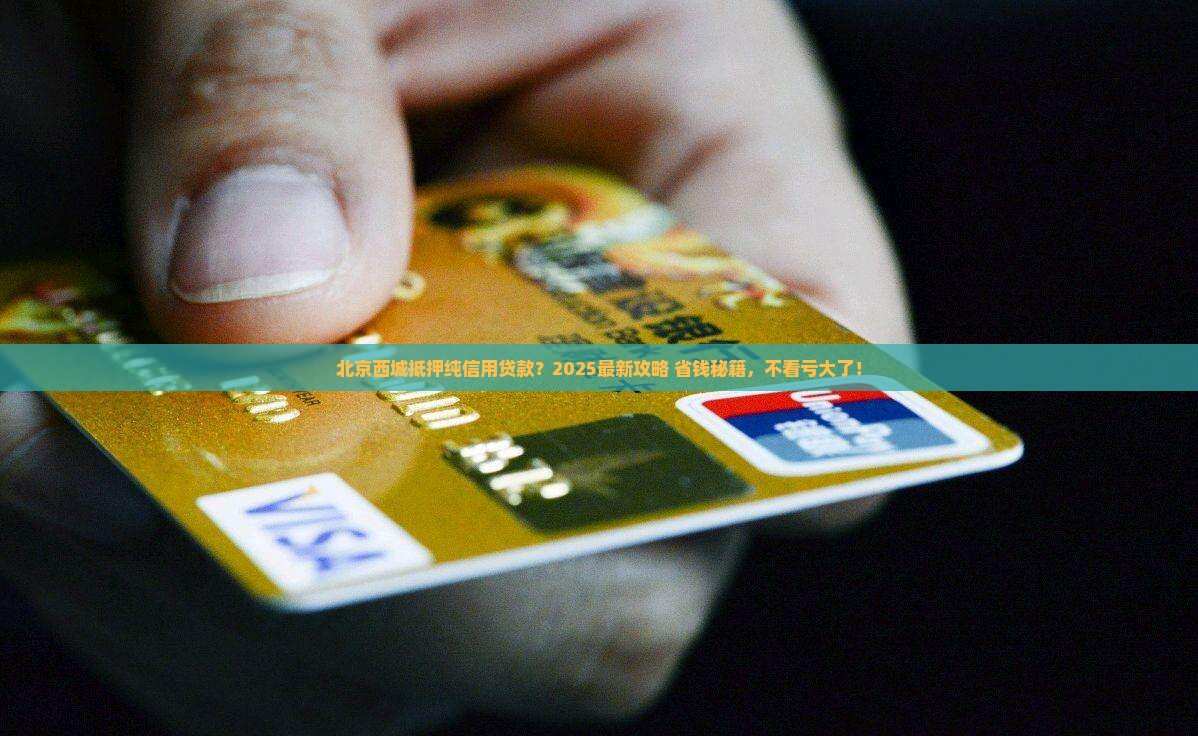 北京西城抵押纯信用贷款