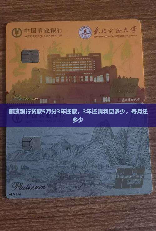 邮政银行贷款5万分3年