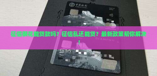 征信很花宜信能贷款吗