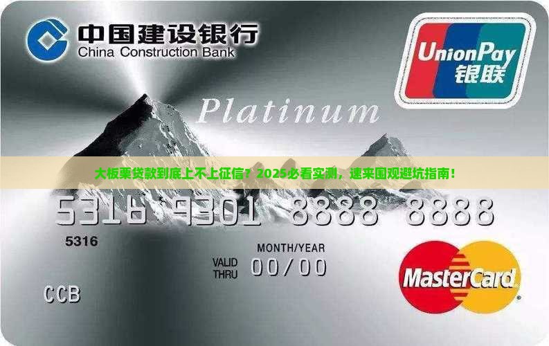大板栗贷款上不上征信