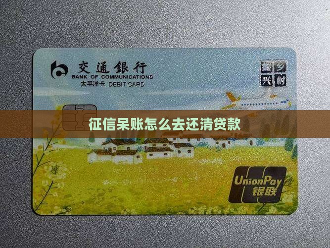 征信呆账怎么去还清贷款