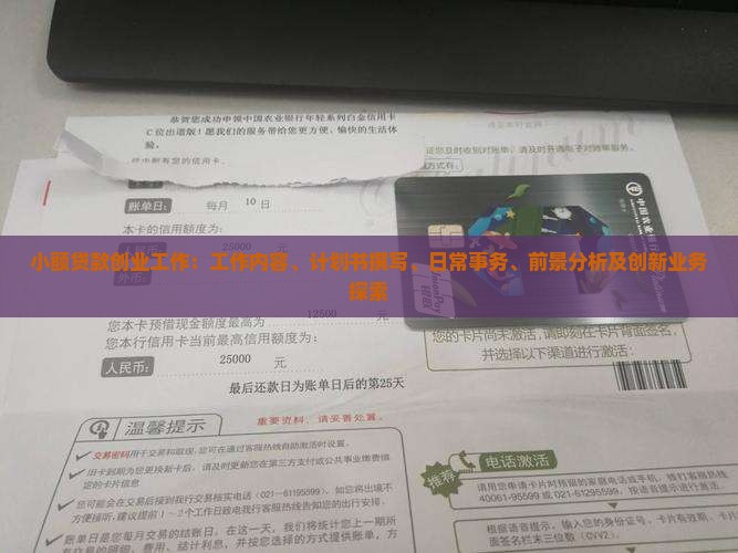 小额贷款创业工作