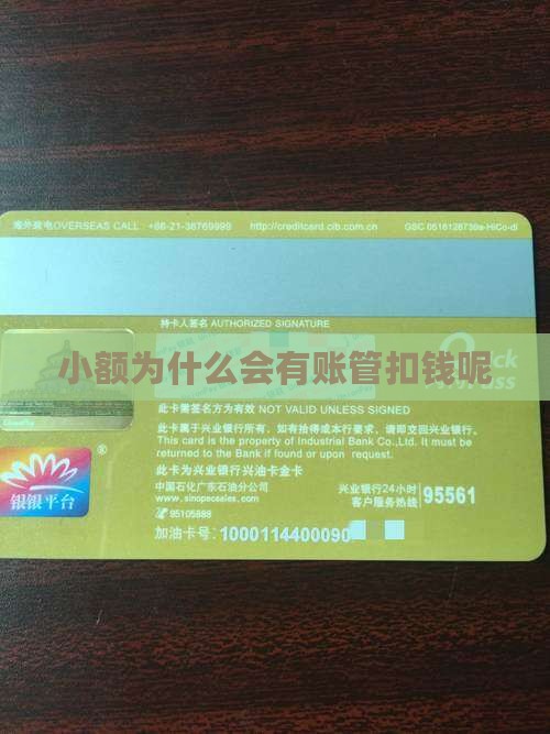 为什么有小额贷款扣钱呢