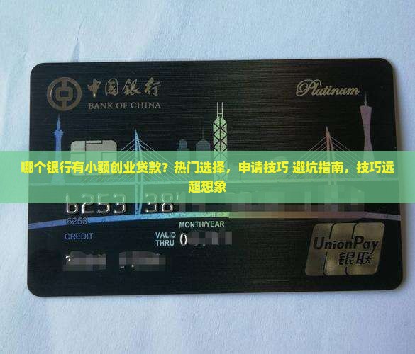 哪个银行有小额创业贷款