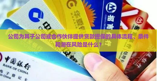 公司为其子公司或合作伙伴提供贷款担保的具体流程、条件和潜在风险是什么？