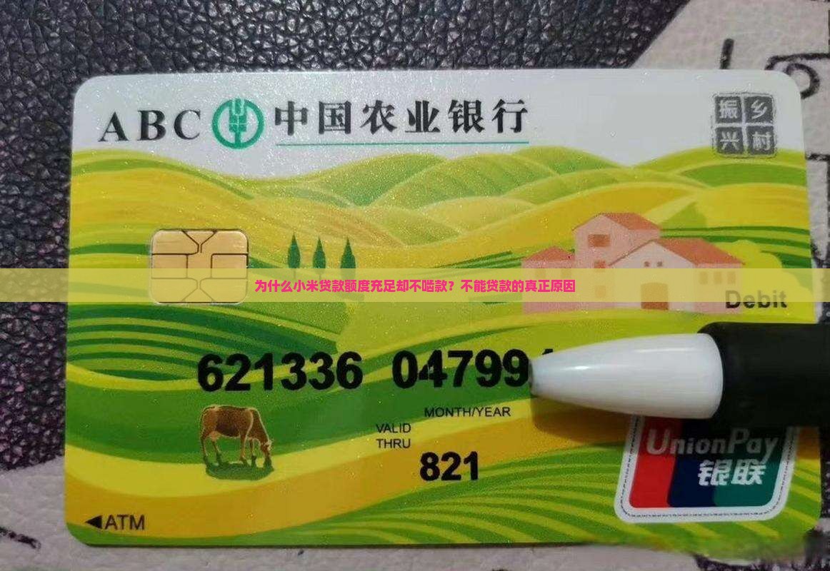 为什么小米贷款额度充足却不啮款？不能贷款的真正原因