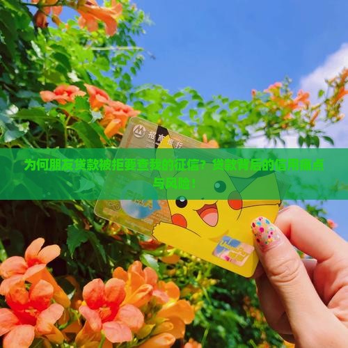 为何朋友贷款被拒要查我的征信？贷款背后的信用痛点与风险！