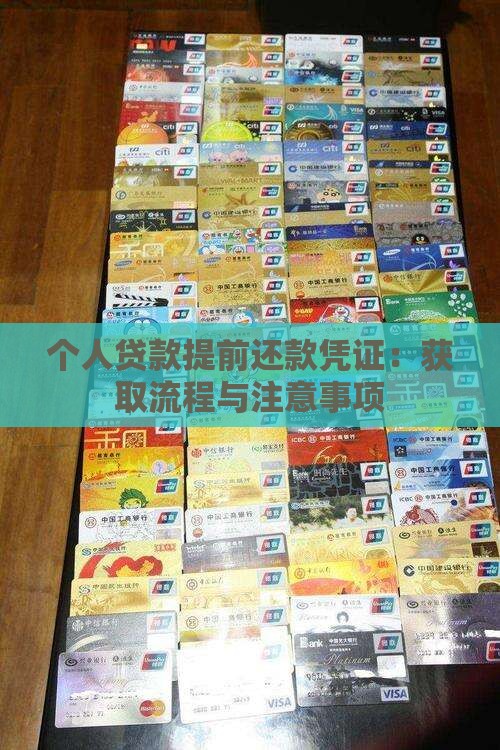 个人贷款提前还款凭证：获取流程与注意事项