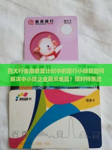 四大行金融春雷计划中的建行小微贷如何解决中小微企业融资难题？限时特惠政策如何助力企业抓住发展机遇？