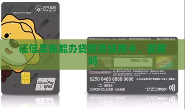 征信呆账能办贷款及信用卡、买房吗