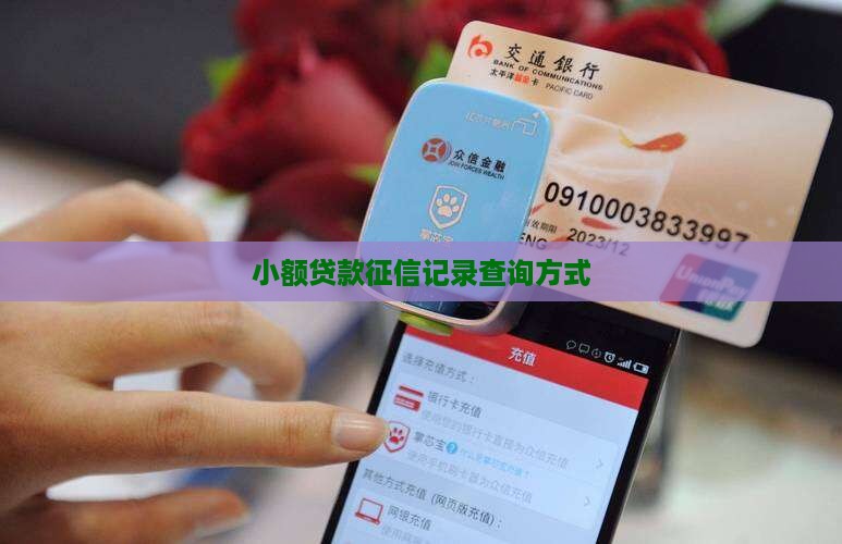 小额贷款征信记录查询方式